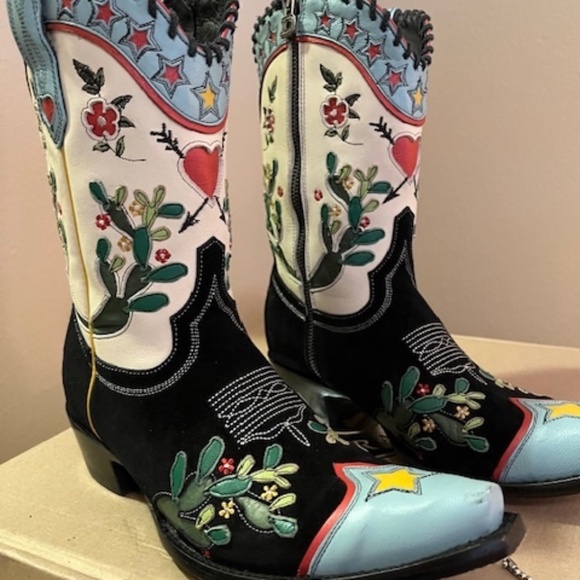 DOUBLE D RANCH BY OLD GRINGO WOMEN'S TRULY 8.5" BOOT - Picture 11 of 14